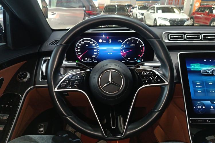 Used Mercedes-Benz S-Class 2021 S 400 L Business Model Steering Wheel