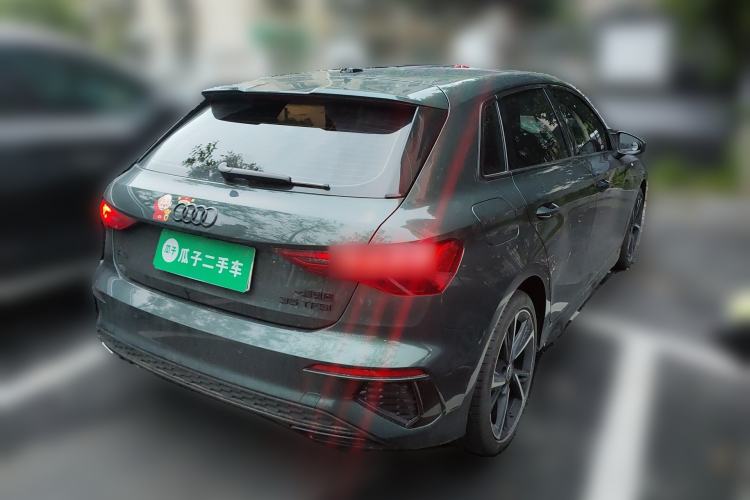 Used Audi A3 2023 Updated Sportback 35 TFSI Stylish Sports Type Rear Right 45 Deg