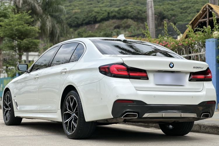 Used BMW 5 Series 2021 530Li Luxury Edition M Sport Package Exterior 4