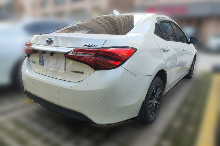 Used Toyota Levin 2016 Dual-Engine 1.8H GS E-CVT Elite Model with Sunroof Rear Right 45 Deg