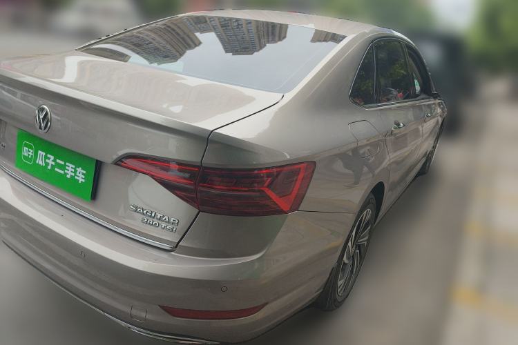 Used Volkswagen Sagitar 2019 280TSI DSG Luxury Model China V Emission Standard Rear Right 45 Deg