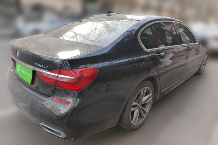Used BMW 7 Series 2018 730Li Leading Model M Sport Package Rear Right 45 Deg