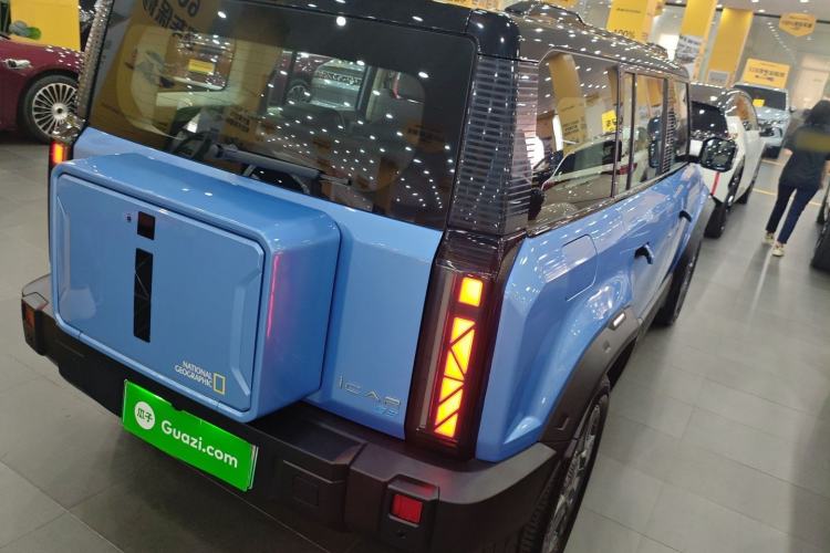 Used iCAR 03 2024 501km Two-Wheel Drive Long-Range Version Rear Right 45 Deg