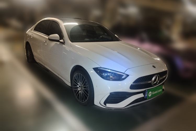 Used Mercedes-Benz C-Class 2023 Restyled C 260 L Sport Edition Front Right 45 Deg