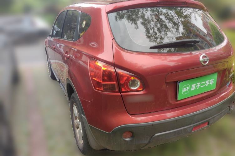 Used Nissan Qashqai 2012 2.0 XL Fire CVT 2WD Rear Left 45 Deg