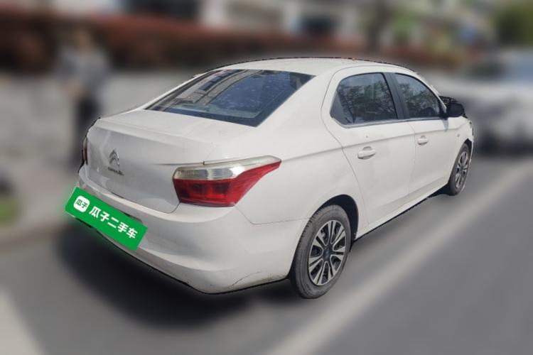 Used Citroen Elysee 2014 1.6L Automatic Fashion Model Rear Right 45 Deg