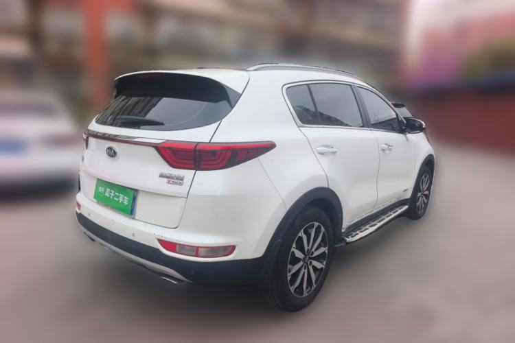 Used Kia KX5 2016 1.6T Automatic Two-Wheel Drive DLX Rear Right 45 Deg