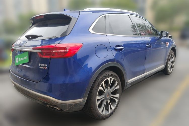 Used Hongqi HS5 2019 2.0T Smart Connect Flagship All-Wheel-Drive Version Rear Right 45 Deg