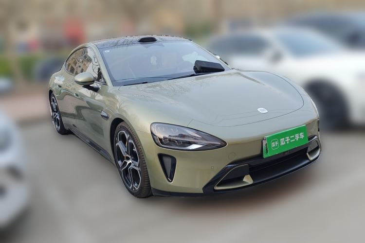 Used Xiaomi Auto SU7 2024 Four-Wheel Drive Ultra-Long Range Advanced Intelligent Driving Max Edition Front Right 45 Deg