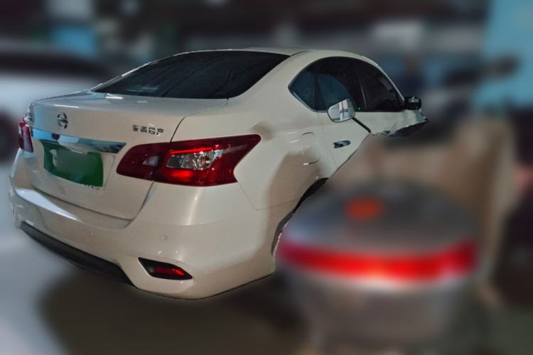 Used Nissan Sylphy 2021 Classic 1.6XL CVT Luxury Edition Rear Right 45 Deg