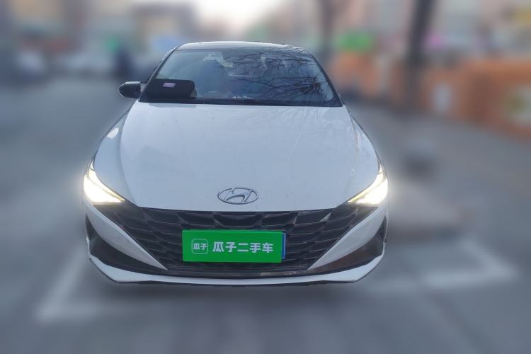 Used Hyundai Elantra 2021 1.5L CVT LUX Prestige Edition Front