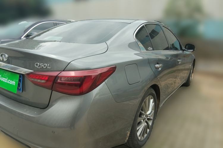 Used Infiniti Q50L 2018 2.0T Enjoyment Version China VI Standard Rear Right 45 Deg