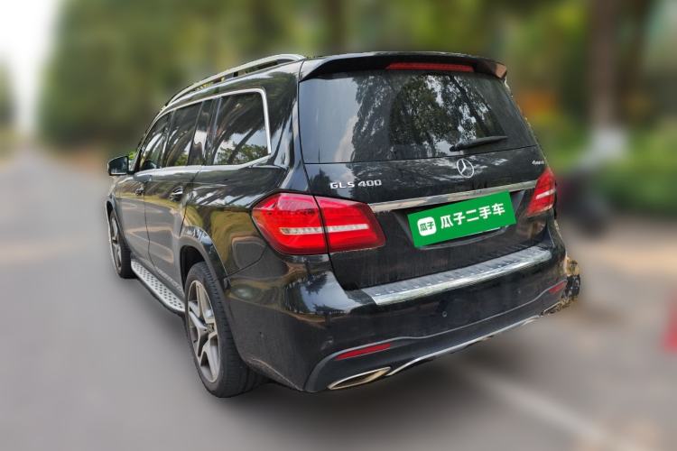 Used Mercedes-Benz GLS 2017 GLS 400 4MATIC Luxury Model Rear Left 45 Deg