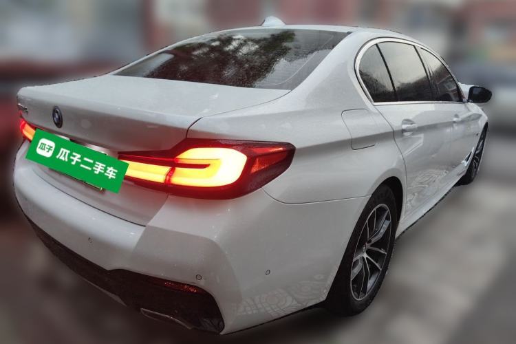 Used BMW 5 Series New Energy 2022 535Le M Sport Package Rear Right 45 Deg