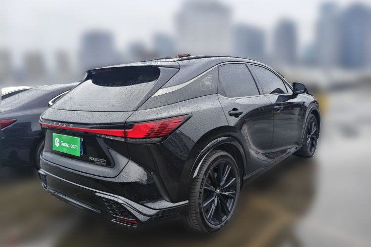 Used Lexus RX 2023 500h Four-Wheel Drive F SPORT Performance Rear Right 45 Deg