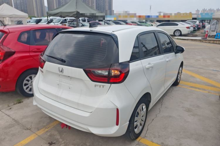 Used Honda Fit 2021 1.5L CVT Trend Edition Rear Right 45 Deg