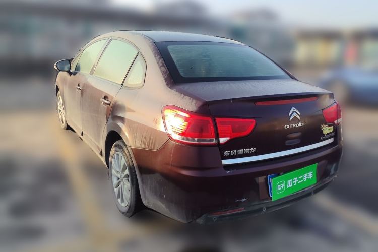 Used Citroen C-Quatre 2013 Sedan 1.6L Manual - Prestige Model Rear Left 45 Deg