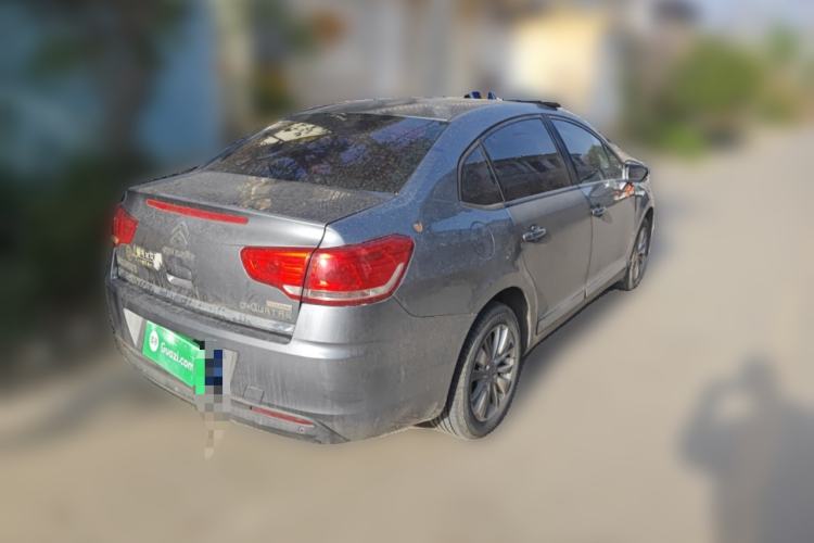 Used Citroen C-Quatre 2012 Sedan 1.6L Manual Prestige Model Rear Right 45 Deg