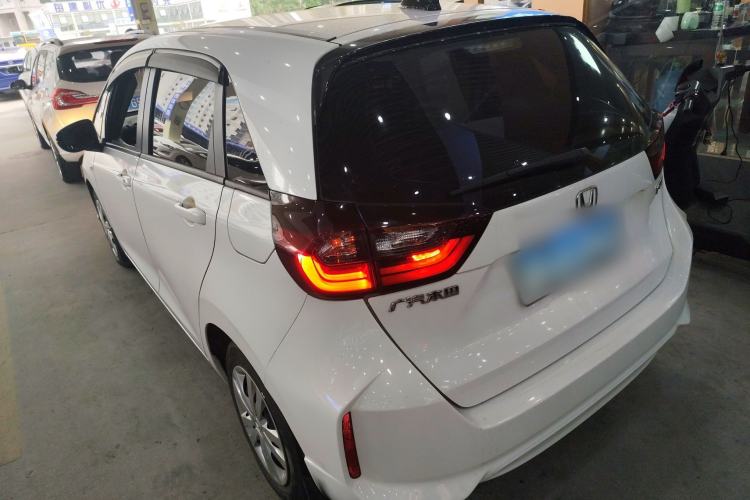 Used Honda Fit 2021 1.5L CVT Trend Edition Rear Left 45 Deg