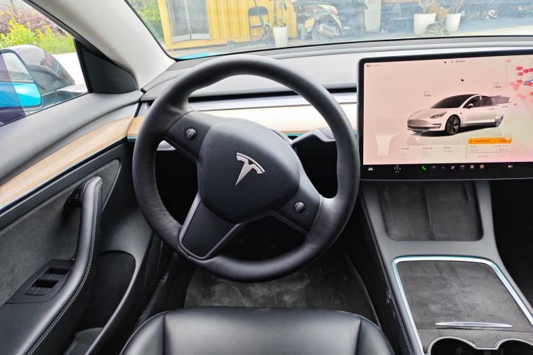 Used Tesla Model 3 2022 Rear-Wheel-Drive Version Steering Wheel