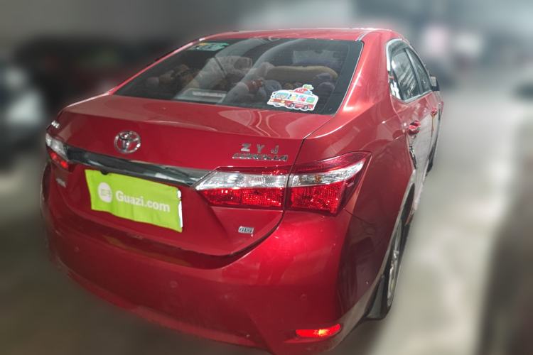 Used Toyota Corolla 2014 1.6L CVT GL-i Rear Right 45 Deg