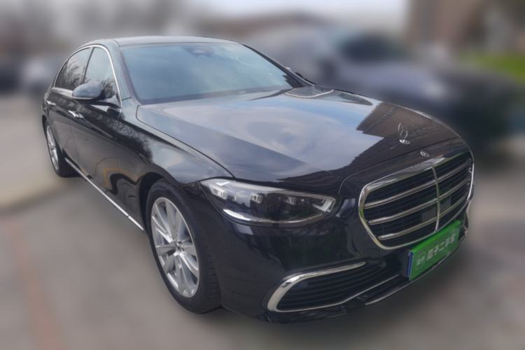 Used Mercedes-Benz S-Class 2024 S 400 L Business Model Front Right 45 Deg