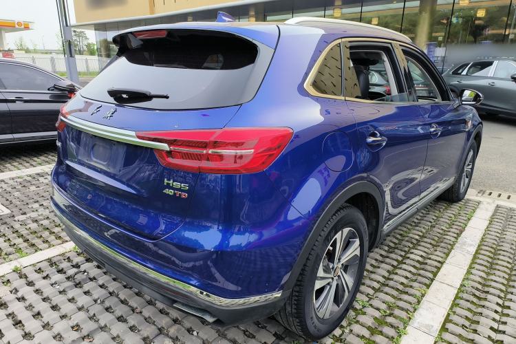 Used Hongqi HS5 2019 2.0T Smart Connect Flagship Edition Rear Right 45 Deg