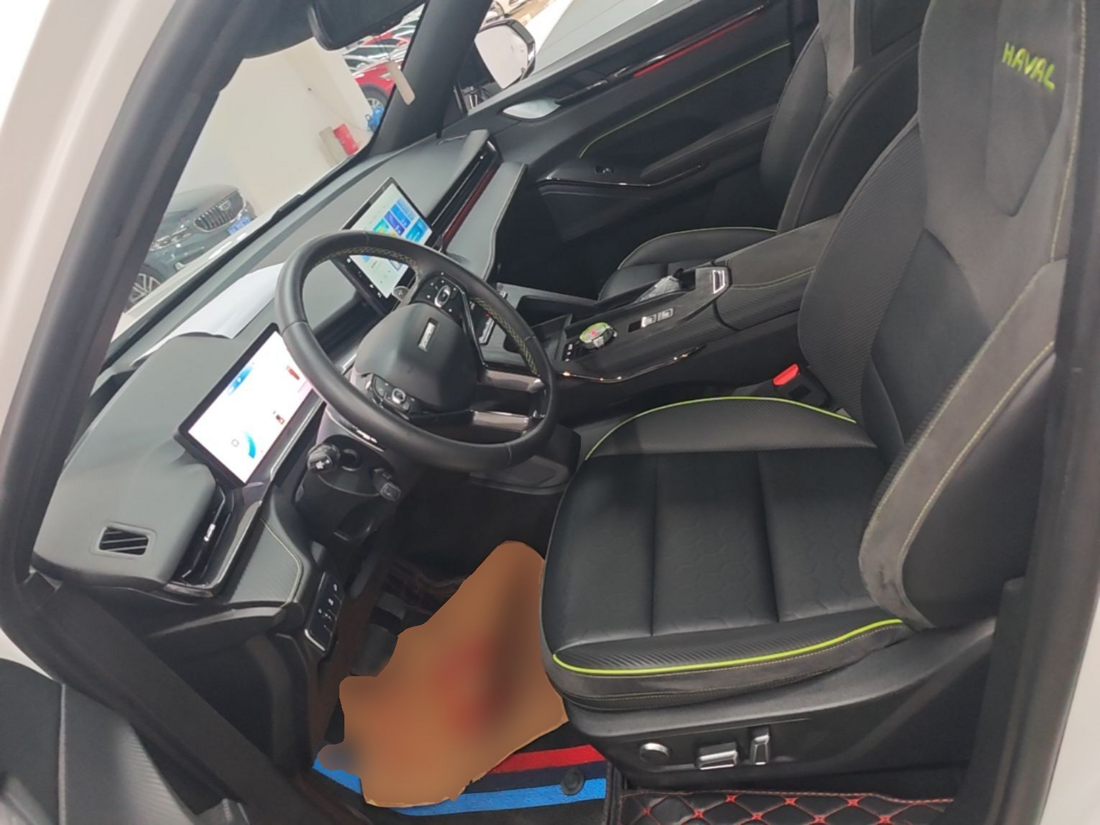 Avant de la voiture