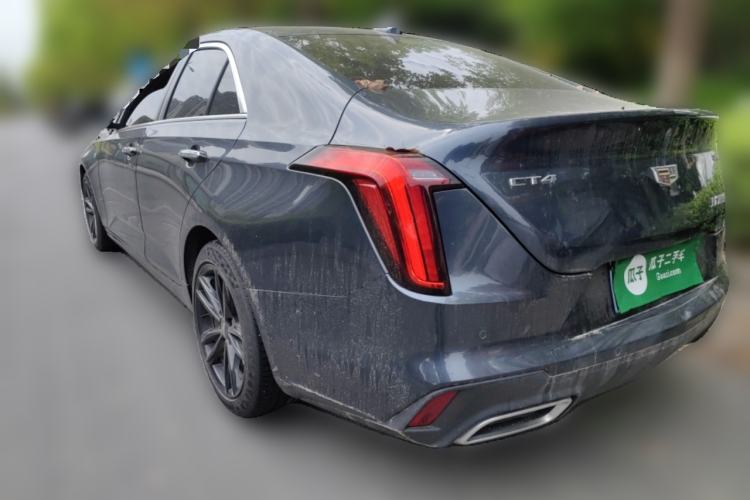 Used Cadillac CT4 2021 28T Luxury Model Rear Left 45 Deg