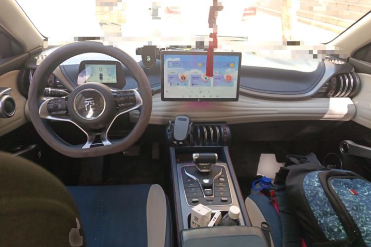 Used BYD Yuan PLUS 2022 430 km Luxury Version Center Console