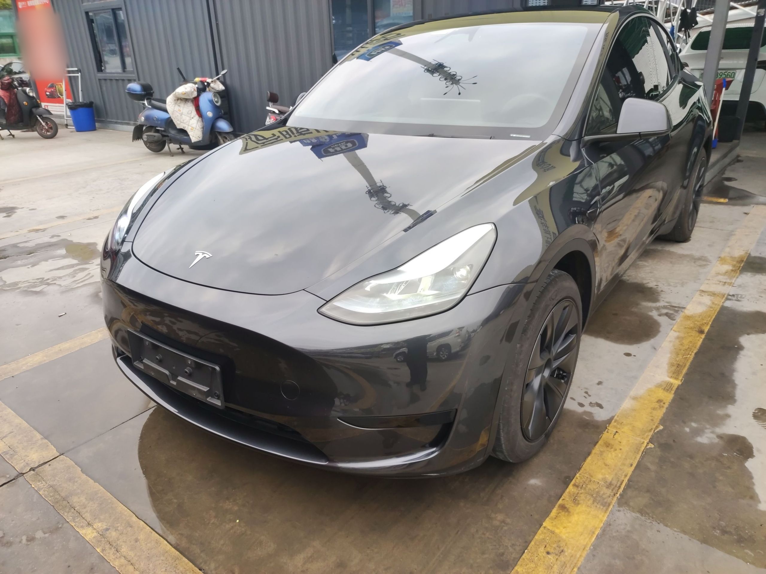 Parte inferior delantera