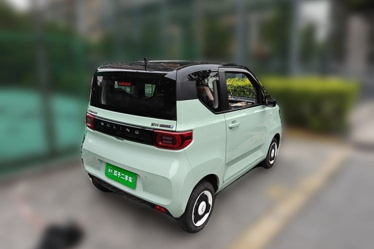 Used Wuling Hongguang MINIEV 2022 Macaron Fashion Model Lithium Iron Phosphate Rear Right 45 Deg