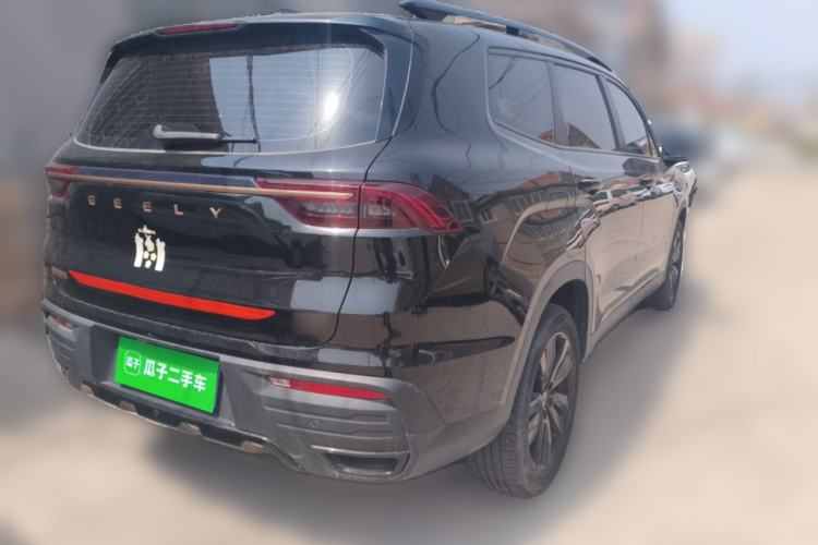 Used Geely Auto Haoyue 2022 1.8TD DCT Black Gold Limited Edition 7-Seater Rear Right 45 Deg