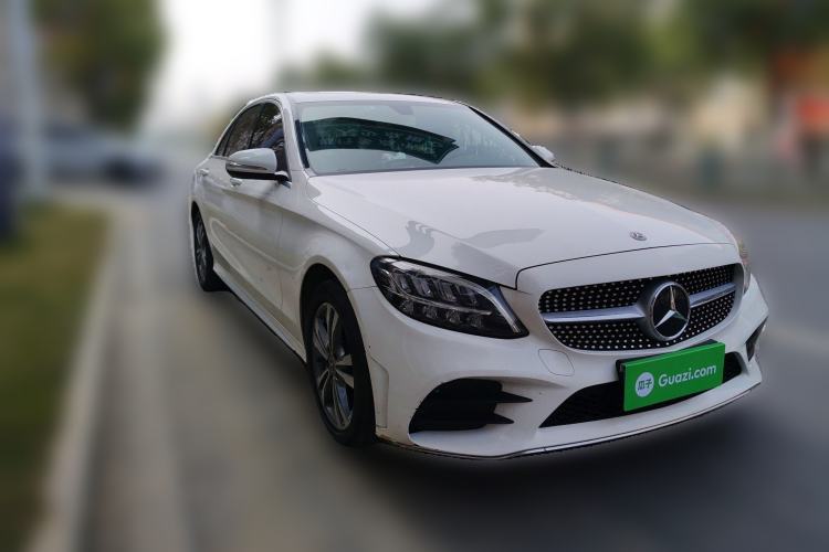 Used Mercedes-Benz C-Class 2019 C 180 L Dynamic Sports Edition Front Right 45 Deg