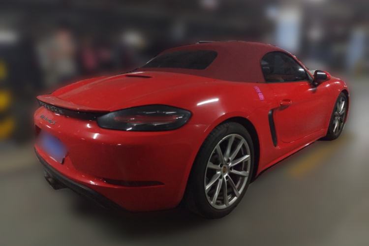 Used Porsche 718 2020 Boxster 2.0T Rear Right 45 Deg