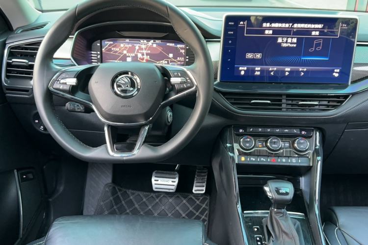 Used Skoda Kodiaq 2019 Facelifted TSI330 7-Seater Two-Wheel-Drive Luxury Enjoyment Edition China VI Standard