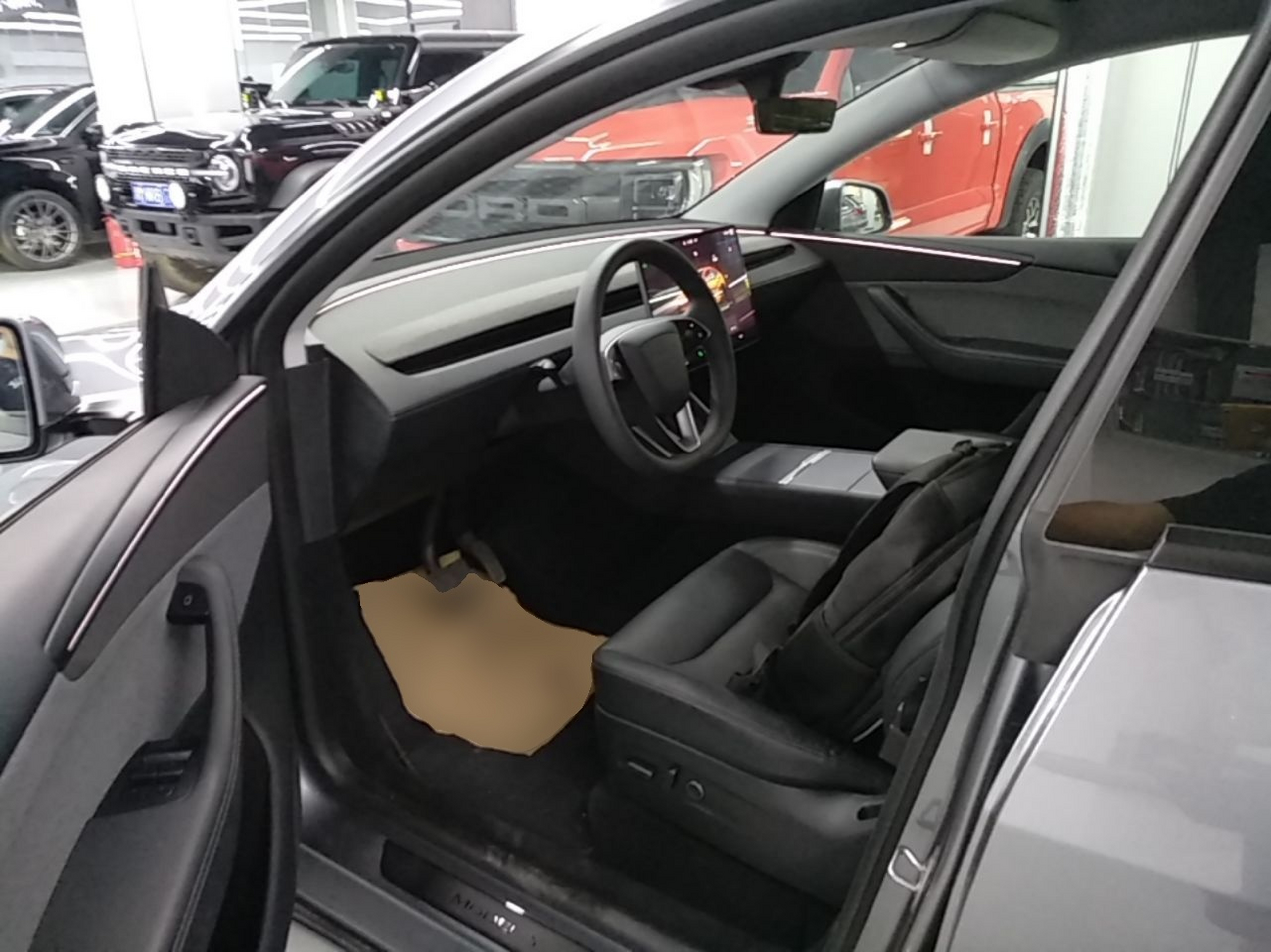 Avant de la voiture