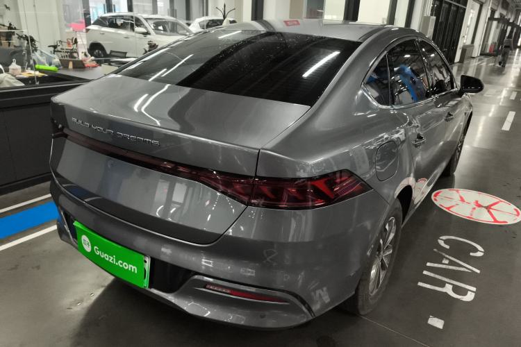 Used BYD Qin PLUS 2024 HONOR Edition DM-i 55KM Leading Model Rear Right 45 Deg