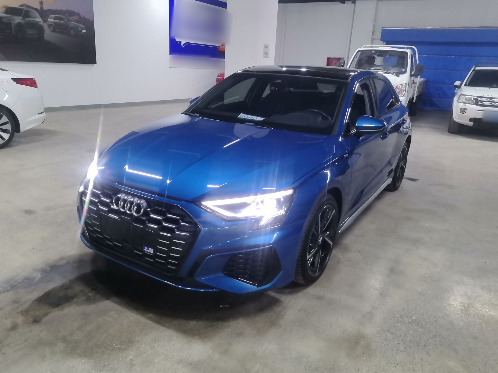 Parte inferior delantera