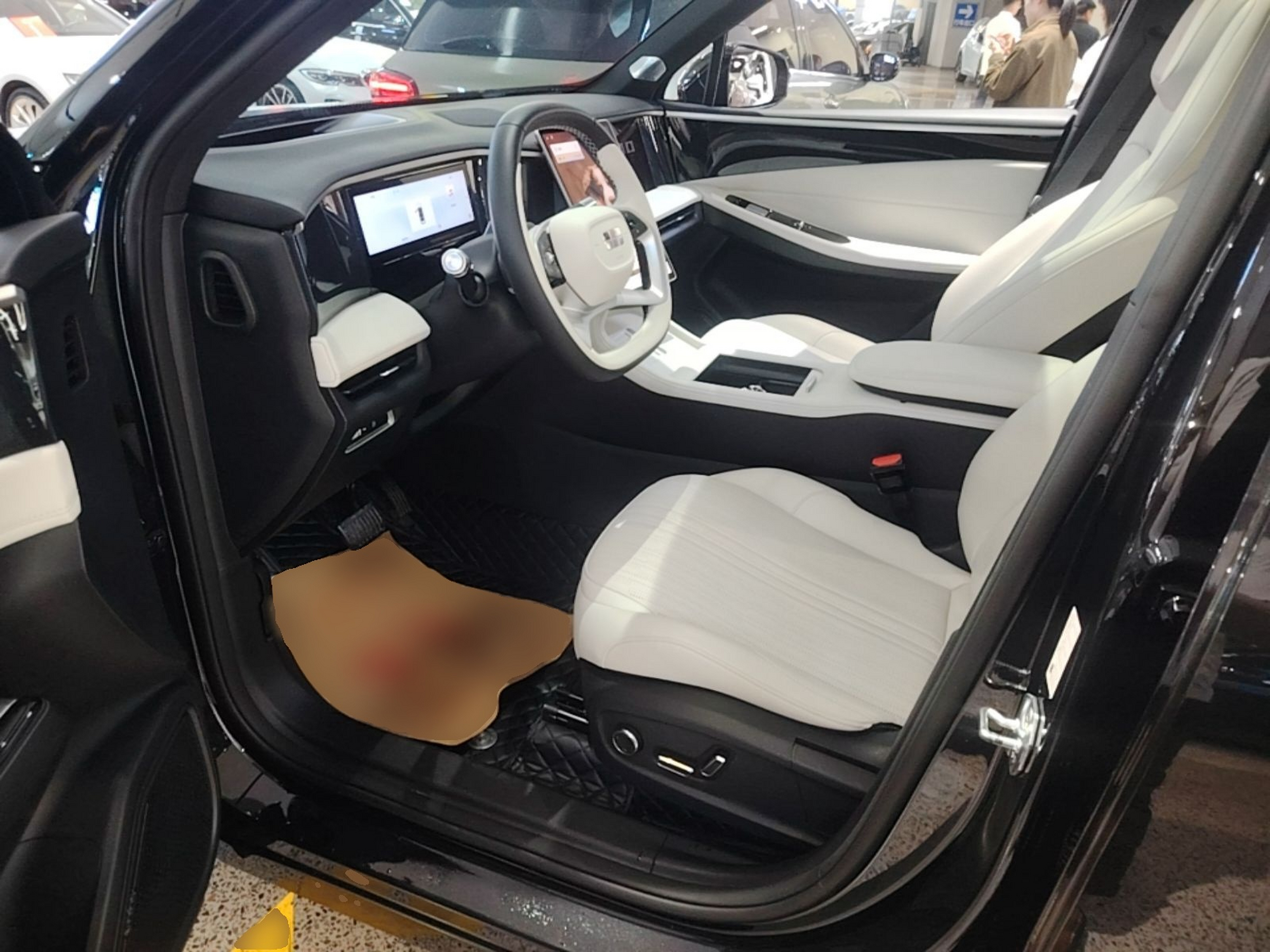 Avant de la voiture