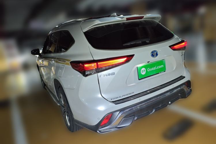 Used Toyota Highlander 2022 Dual-Engine 2.5L Two-Wheel Drive Prestige Edition 7-Seater Rear Left 45 Deg