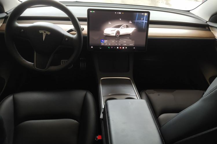 Used Tesla Model 3 2022 Performance High-Performance All-Wheel-Drive Version Center Console