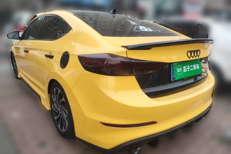Used Hyundai Elantra (6th Generation / Lingdong) 2019 1.5L CVT ZhiXuan – Elite Version Rear Left 45 Deg
