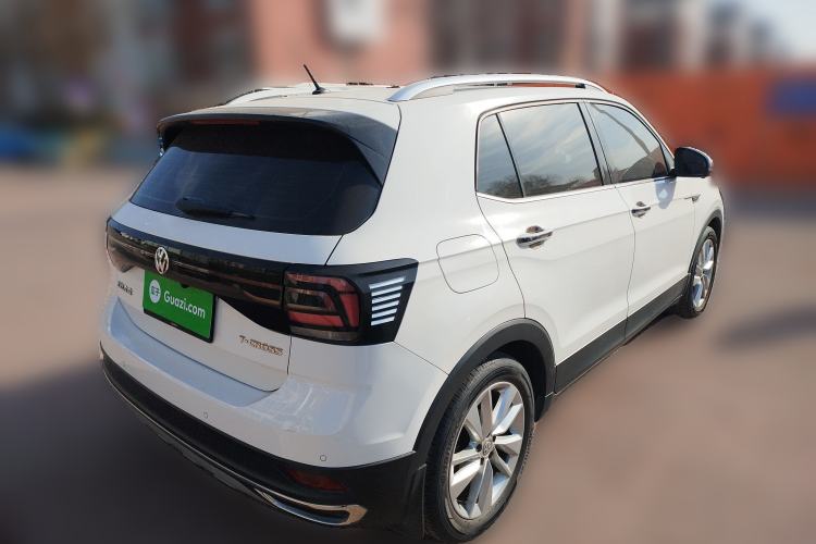 Used Volkswagen T-Cross 2019 1.5L Automatic Comfort Edition Rear Right 45 Deg