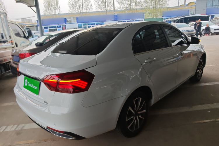 Used Geely Auto Emgrand 2019 Leading Edition 1.5L Manual Upgraded Connectivity Model China VI Standard Rear Right 45 Deg