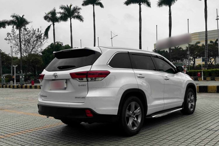 Used Toyota Highlander 2018 2.0T Four-Wheel Drive Luxury Version 7 Seats China VI Standard
