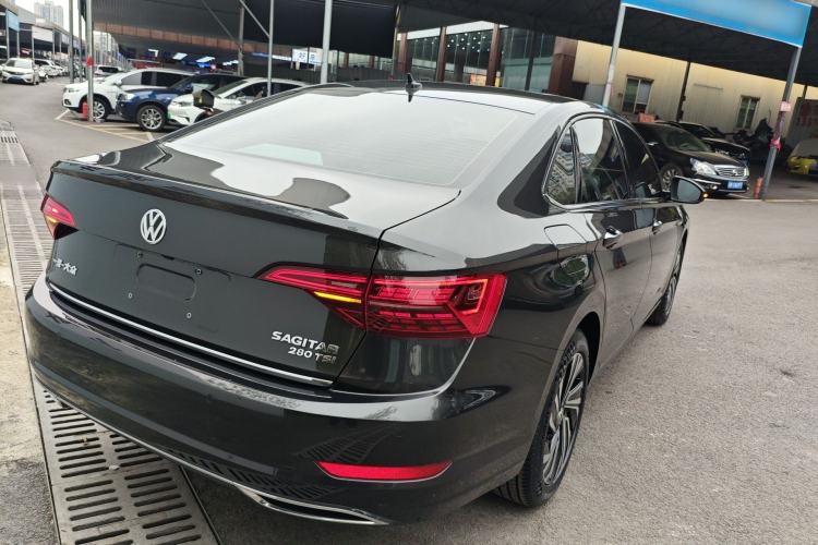 Used Volkswagen Sagitar 2020 280TSI DSG Luxury Version China VI Standard Rear Right 45 Deg