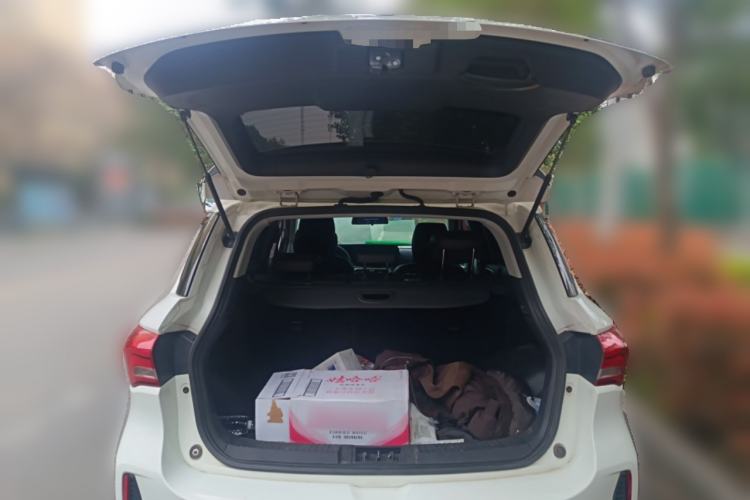 Used GAC Trumpchi GS4 2018 235T Automatic Two-Wheel Drive Luxury Smart Connectivity Millionth Anniversary Edition Trunk