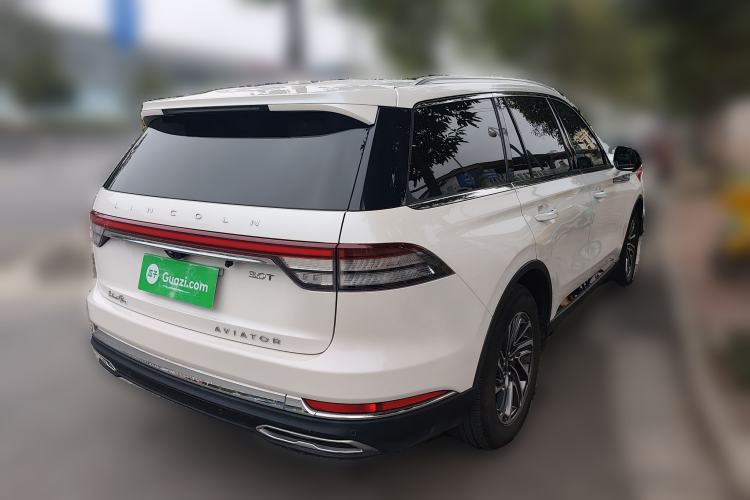 Used Lincoln Aviator 2022 3.0T V6 Four-Wheel Drive Luxury Edition Rear Right 45 Deg