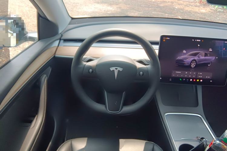 Used Tesla Model Y 2022 Revised Version Rear-Wheel Drive Steering Wheel